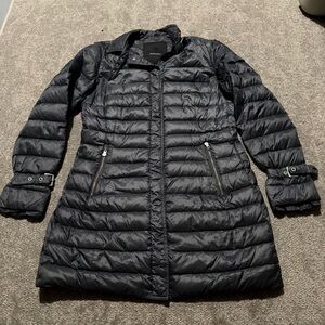 Peuterey GOOSE DOWN filled “Duplicity” womens puffer jacket size 44 (M-L) gray